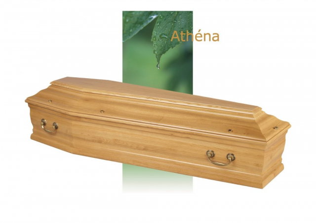 Cercueil inhumation Athéna