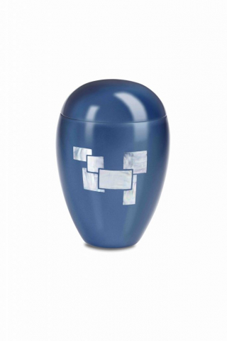Urne LAQUE Iris Bleu